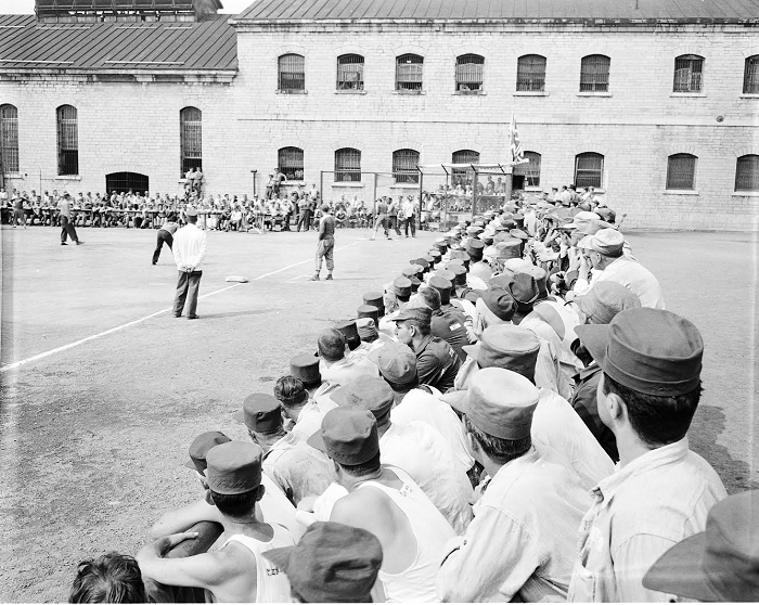 Baseball at Kingston Penitentiary, 1950