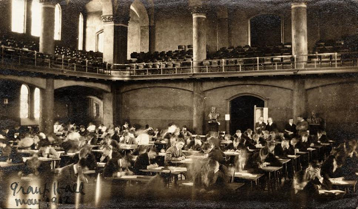 Exams, Grant Hall, Queen's University, Kingston, Ontario