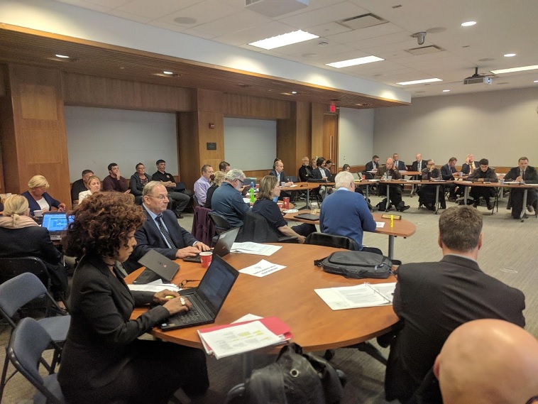 Council and senior city staff during the Strategic Planning Session. May 8, 2019.